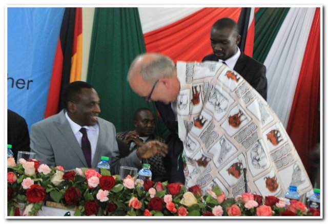 happy moments after being crowned an elder-daad director